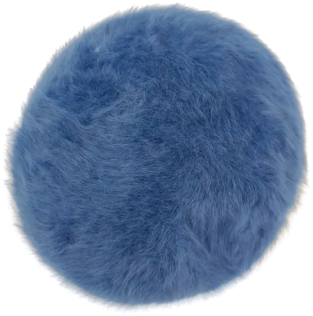 Kunstpelzmütze 'Kangol Design', blau  – Bild 4