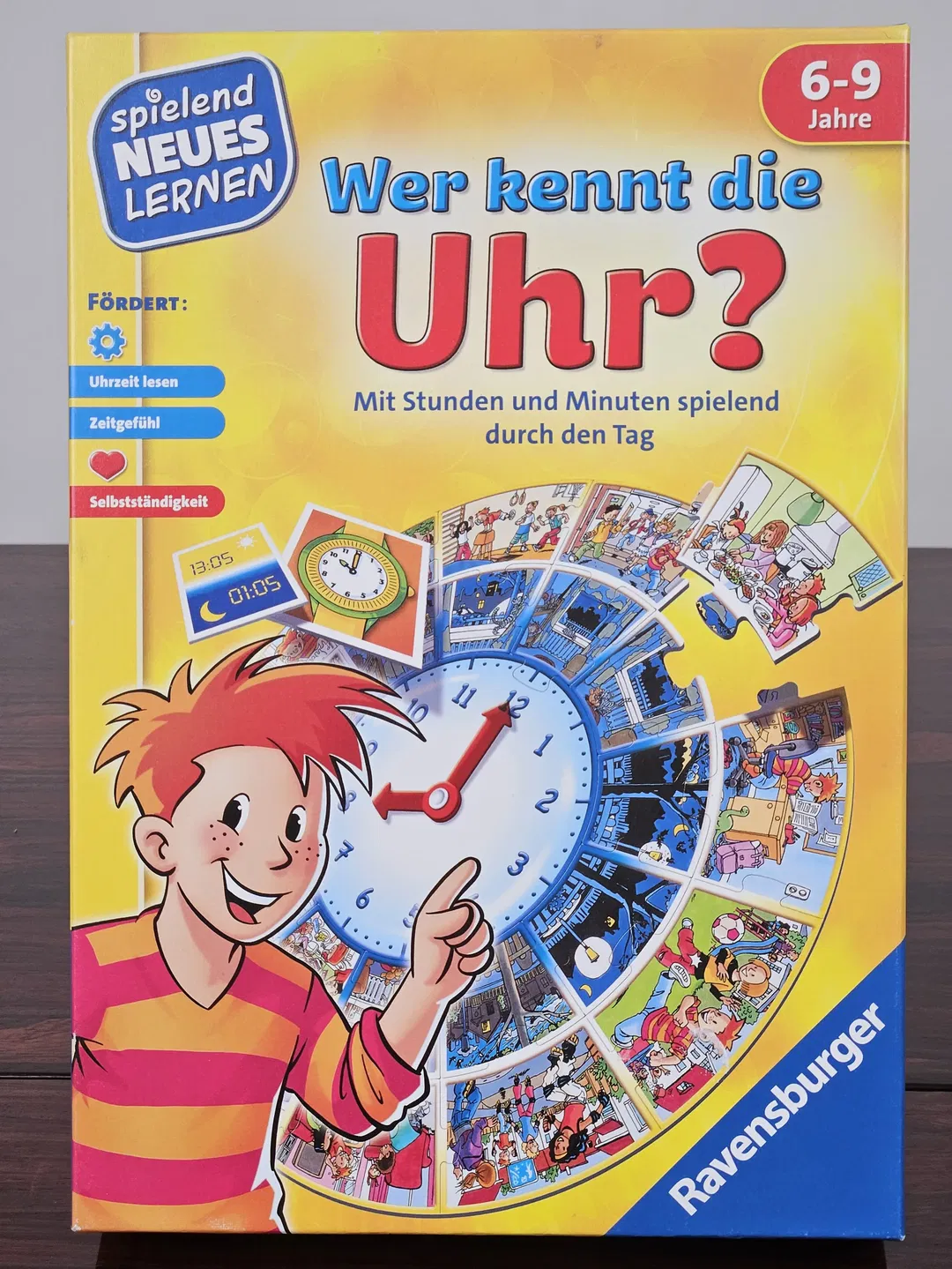 Spielend neues lernen - Wer kennt die Uhr? - Gesellschaftsspiel - Ravensburger - Bild 4