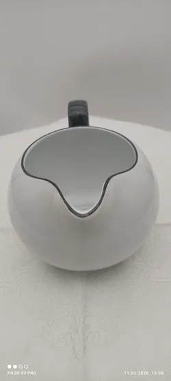 Tchibo Porzellan-Kanne 0,5 l | Wie Neu - Bild 3