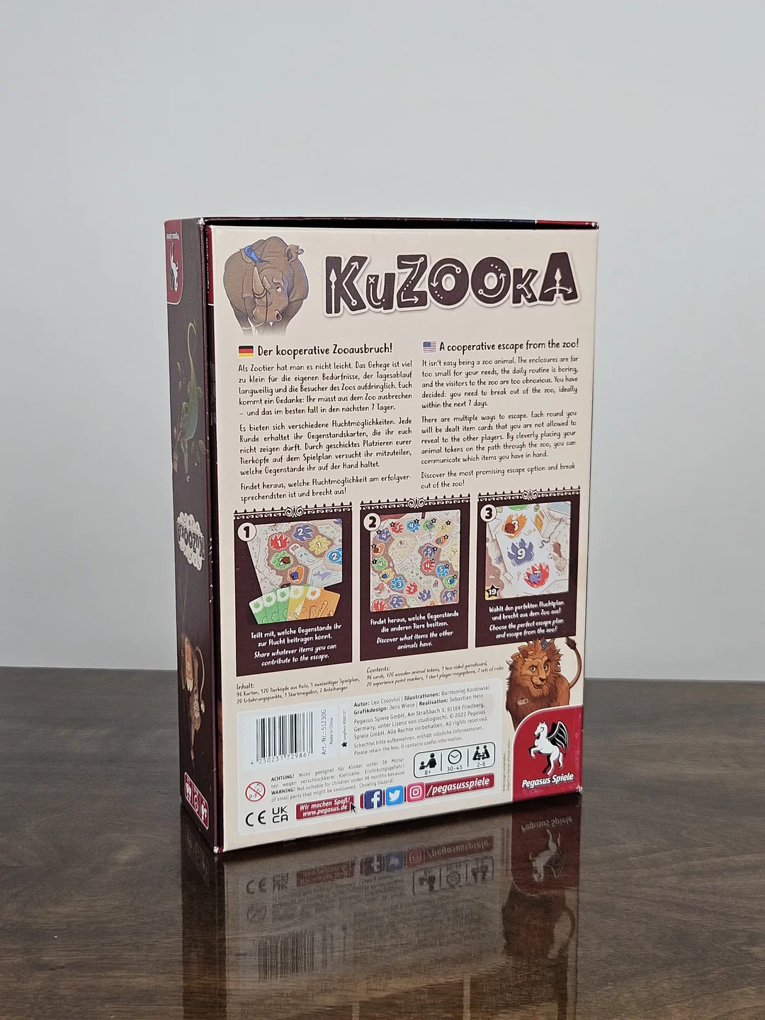KUZOOKA - Brettspiel - Pegasus Spiele – Bild 2