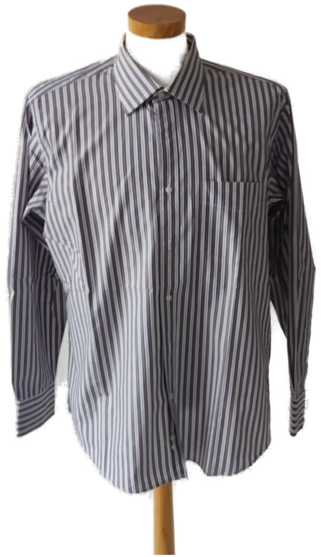 COMMANDER Herrenhemd, violett - Gr. 43 - Bild 4