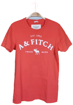 Abercrombie & Fitch Herren T-Shirt rot - S/46 - Bild 1