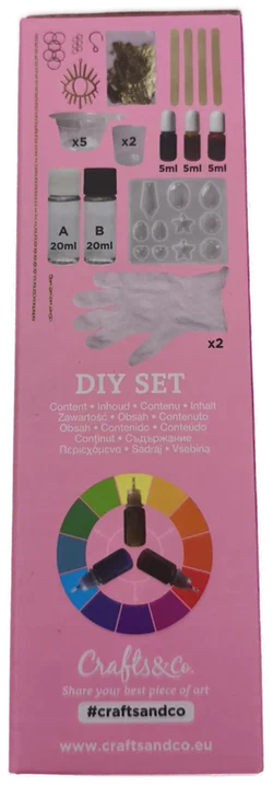 DIY Suncatcher Kit der Marke Crafts & Co, Sonnenfänger selbst gießen – Vorschau 4