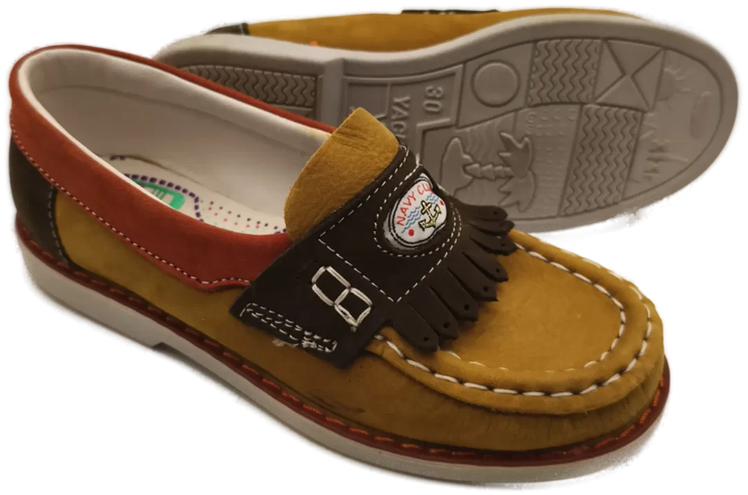 Mokassins, Kinderschuhe, Gr. 26, neu, Leder - Bild 1