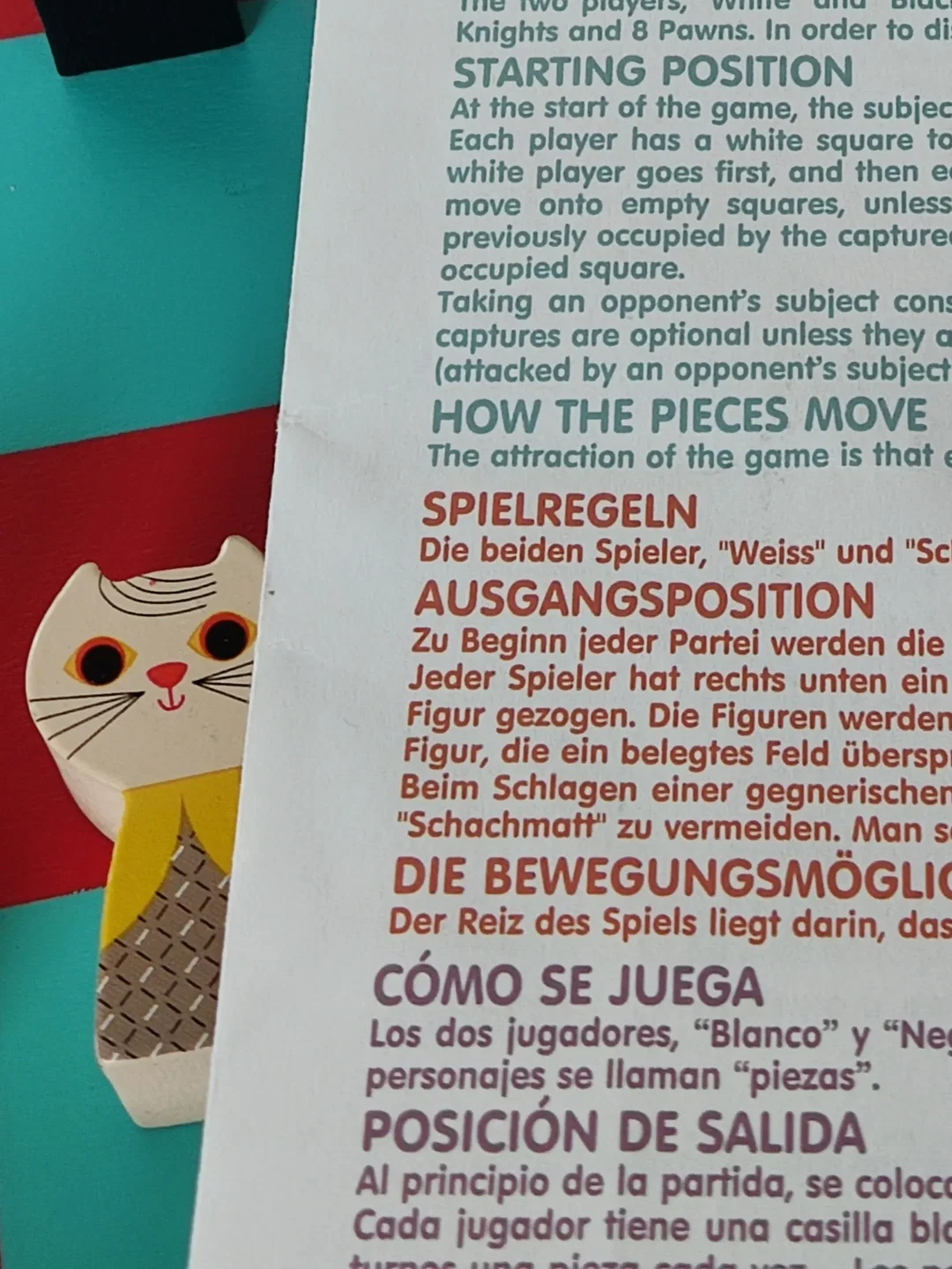 MON PREMIER JEU D´ÉCHECS - Schachspiel aus Holz für Kinder - vilac – Bild 8