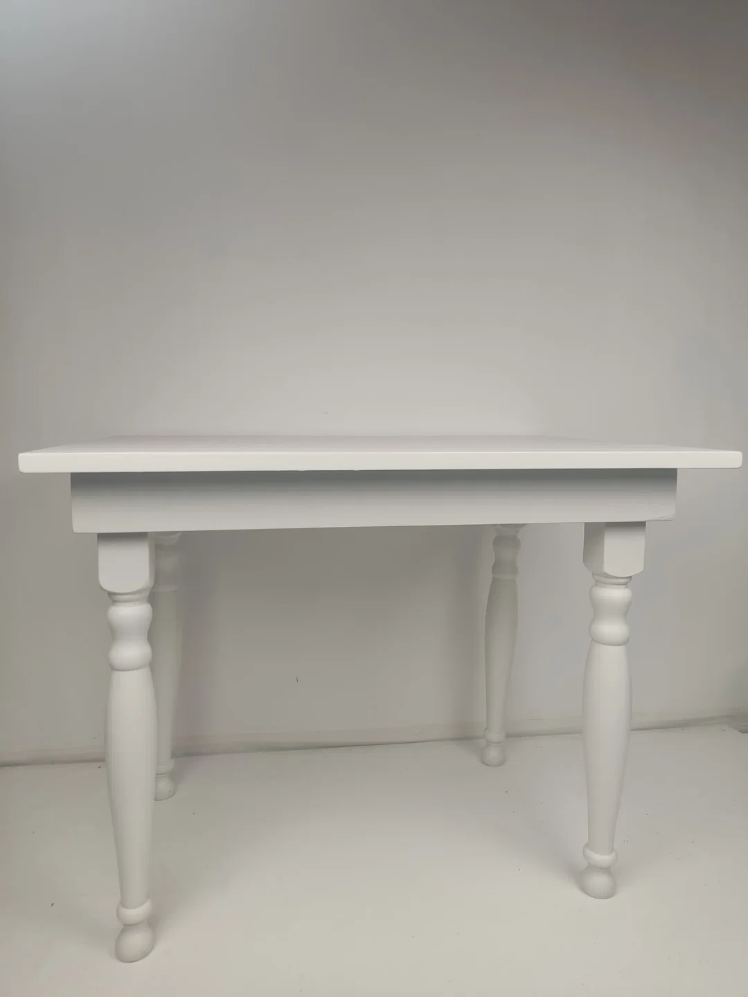 Vintage-Tisch Weiß – Bild 6