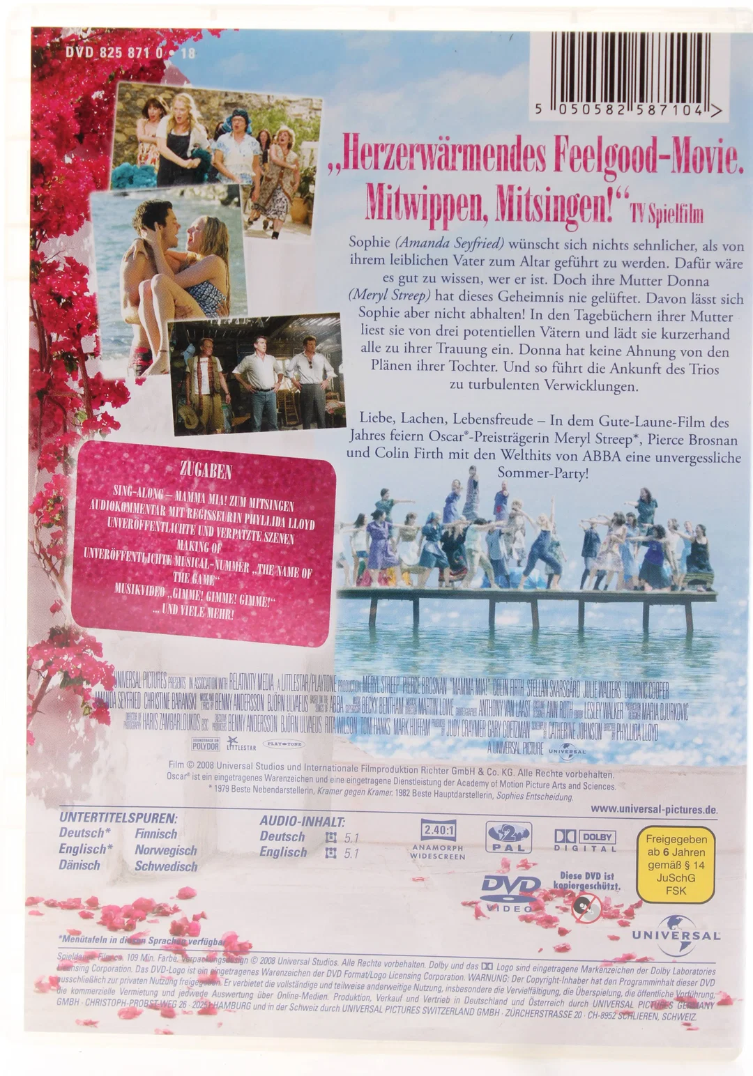DVD Mamma Mia! – Der Film (DVD, Universal Pictures) – Bild 2