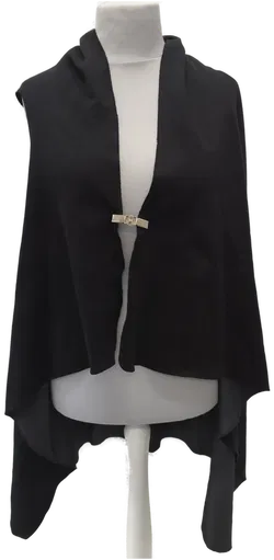 Cape schwarz/grau, Kukla, one size - Bild 1