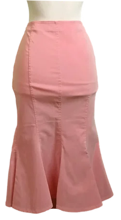 Moschino Damen Midirock rosa Gr. M – Vorschau 2
