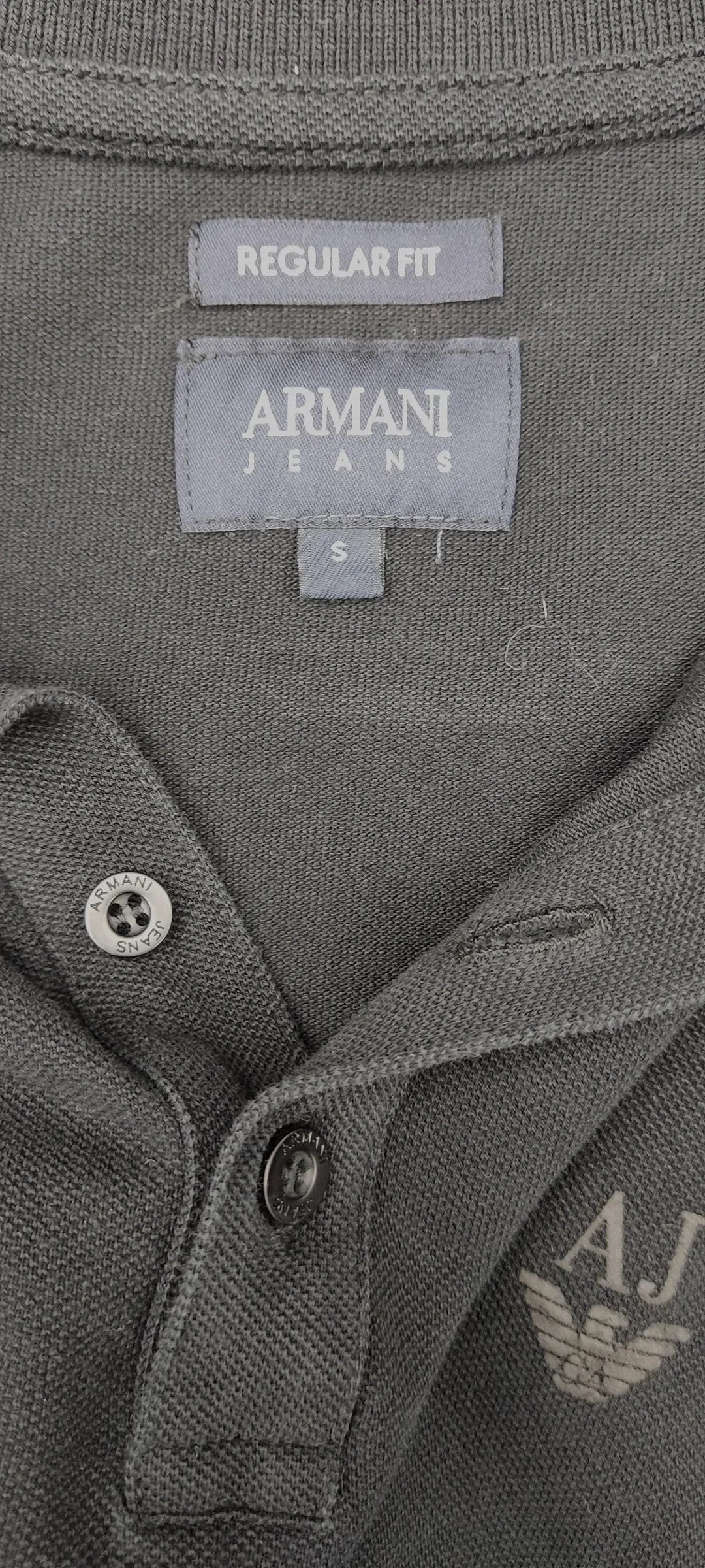 Armani Herren Shirt schwarz Gr. S – Bild 4