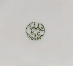 Porzellan-Kaffeegedeck H&C Chodau (Gebraucht, Patina) | Vintage-Schatz - Bild 4