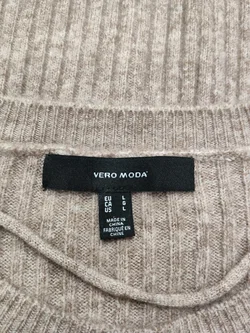 Vero Moda Damen-Maxikleid In Taupe Mit Rundhalsausschnitt | Casual-Chic – Vorschau 4