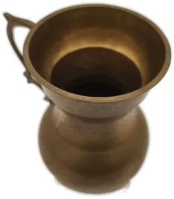 Messingvase, Messinggefäss - Bild 2