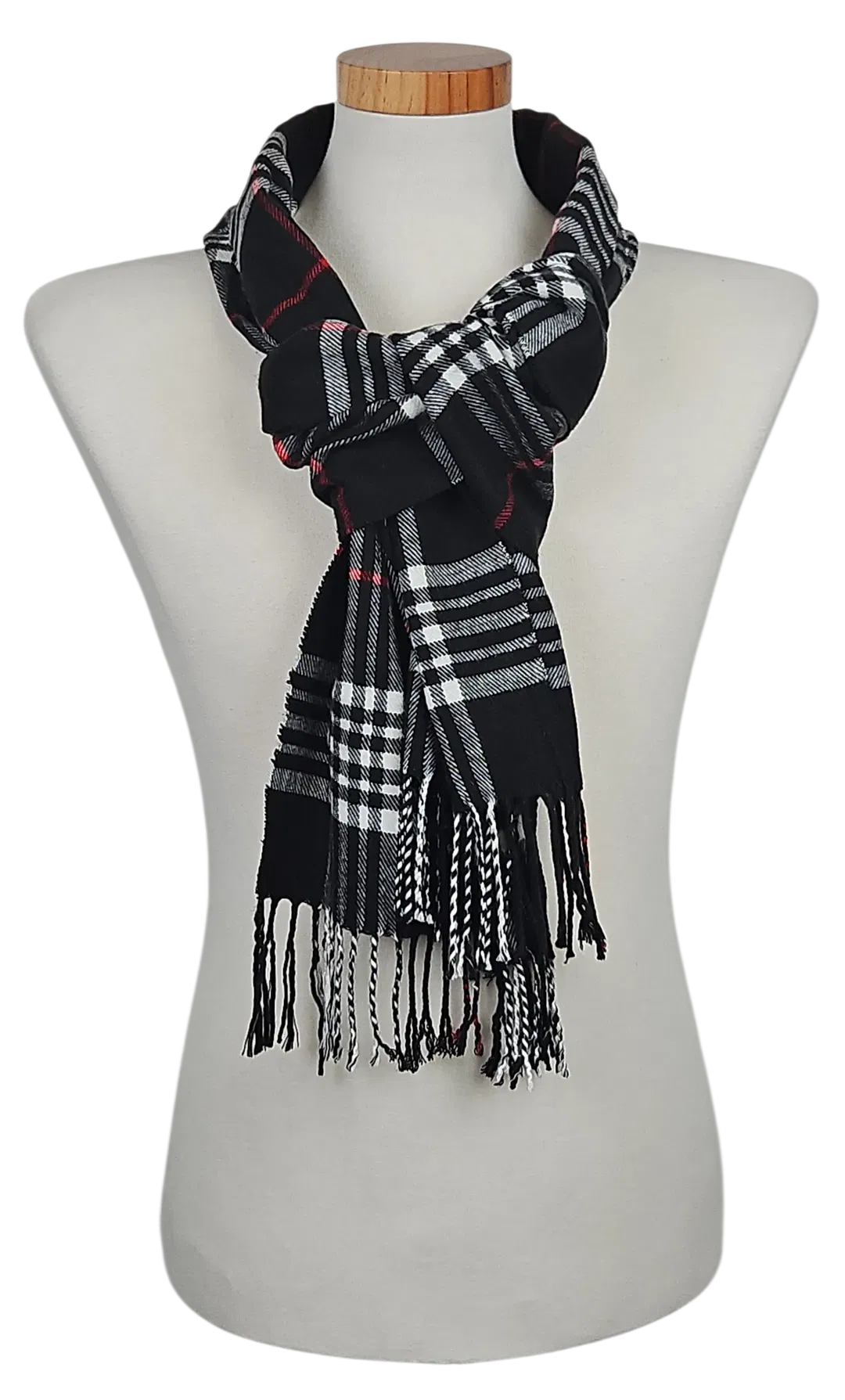 Kaschmir-Schal Herren, multicolor/kariert - Bild 4