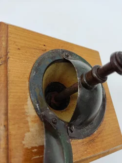 Holz-Getreidemühle von Zassenhaus| Vintage-Schatz – Vorschau 4