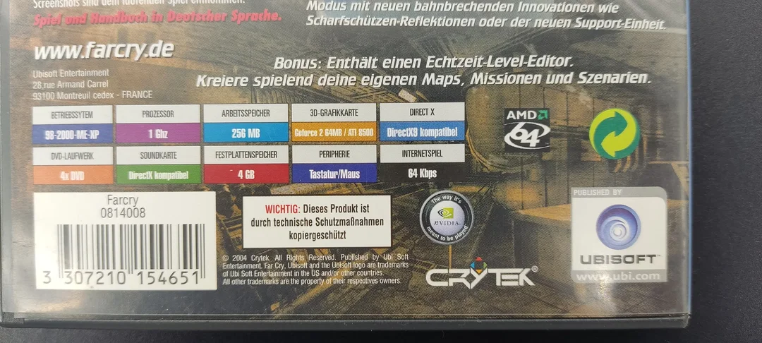 PC Game DVD-ROM "FarCry" – Bild 4