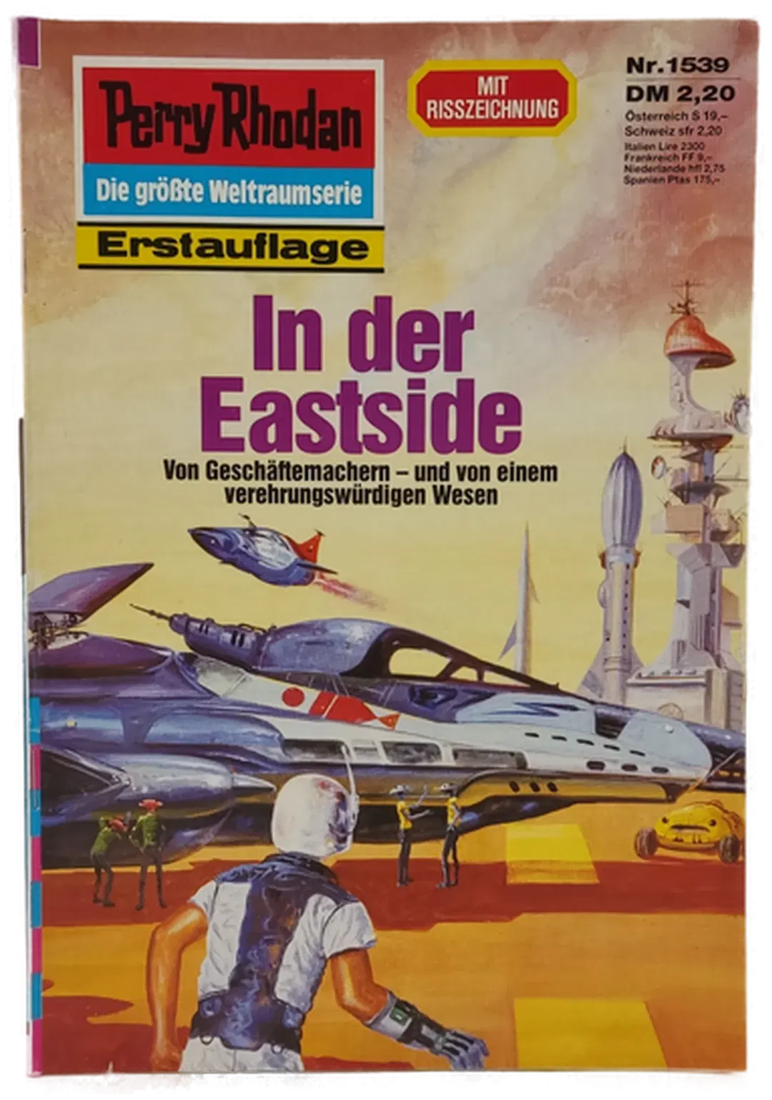 Romanheft Perry Rhodan In der Eastside Erstauflage Nr. 1539 - Bild 1