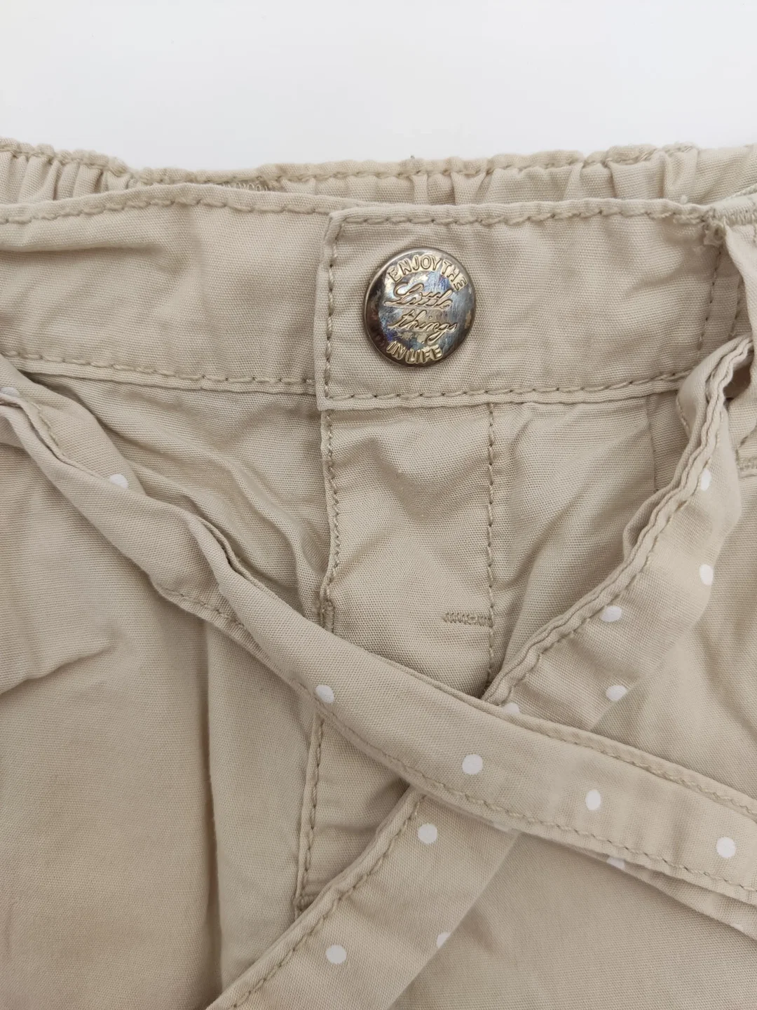H&M Kinder Shorts beige Gr.104 – Bild 3