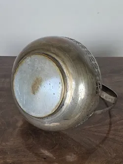 Vintage RADO WIEN Messingkorb - Durchmesser ca. 21,5 cm  - Bild 4