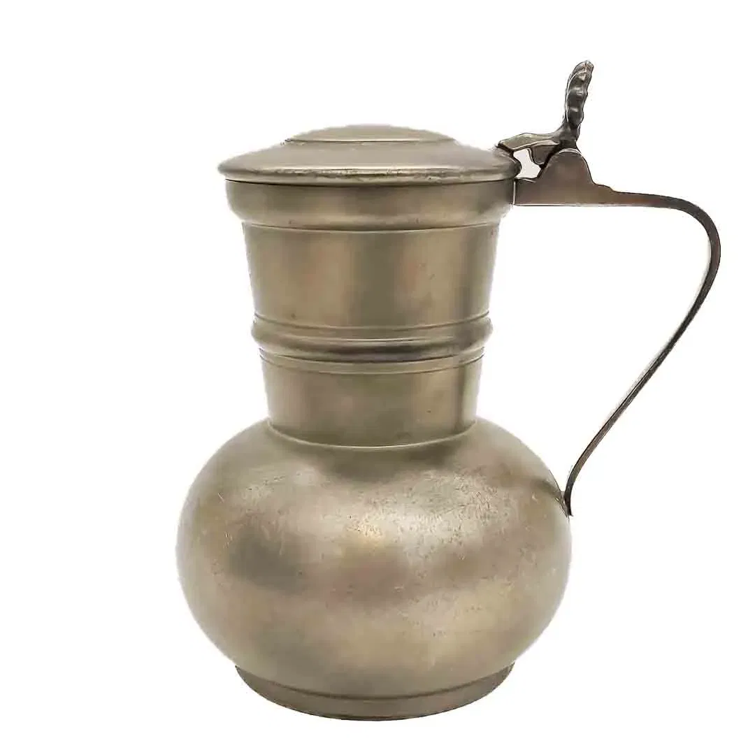 Zinnkrug von C&K Tiel Holland, ca. 15 cm - Bild 4