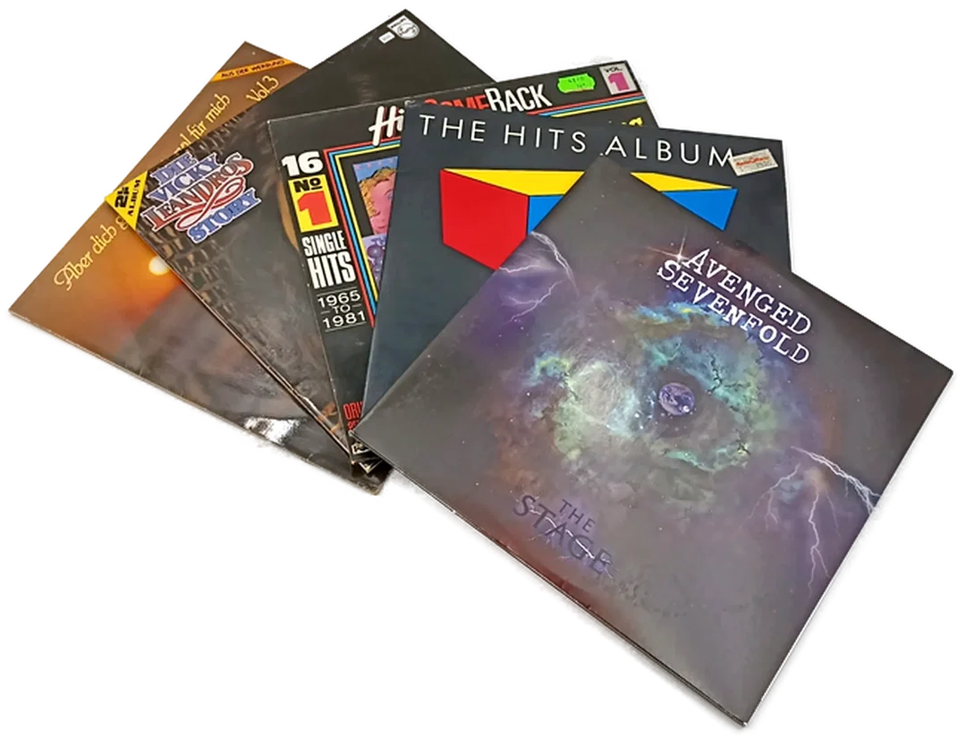 LP Vinyl Konvolut: 5 Schallplatten - Bild 2