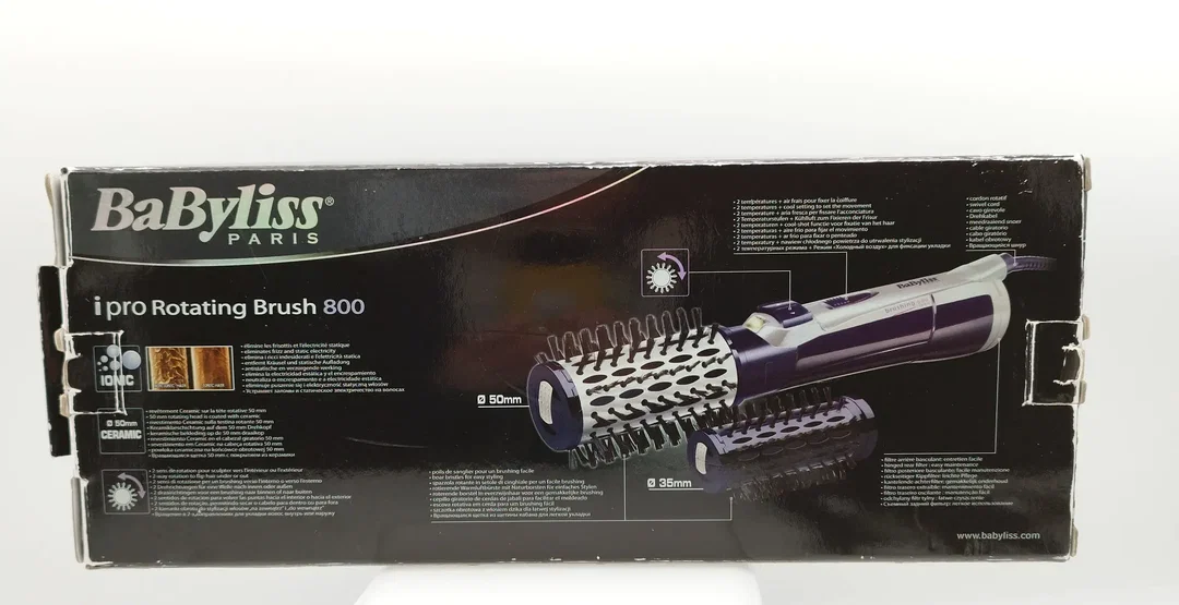 Babyliss Brush 800 Warmluftbürste | Glanz & Fülle – Bild 2
