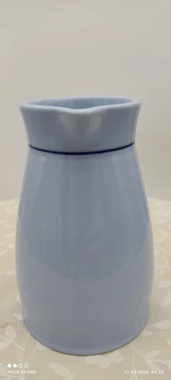 Lilien Porzellan Kanne | Einmaliges Unikat - Bild 3