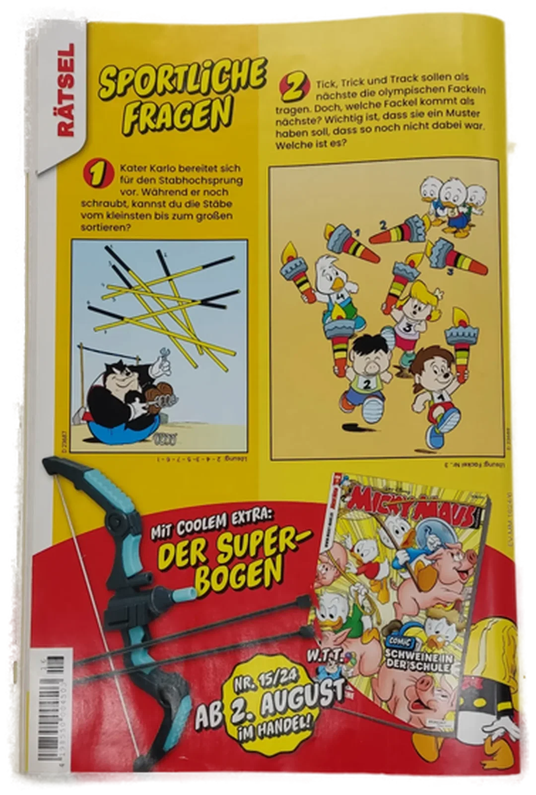 Heft "Micky Maus - Leos starkes Training" – Bild 2