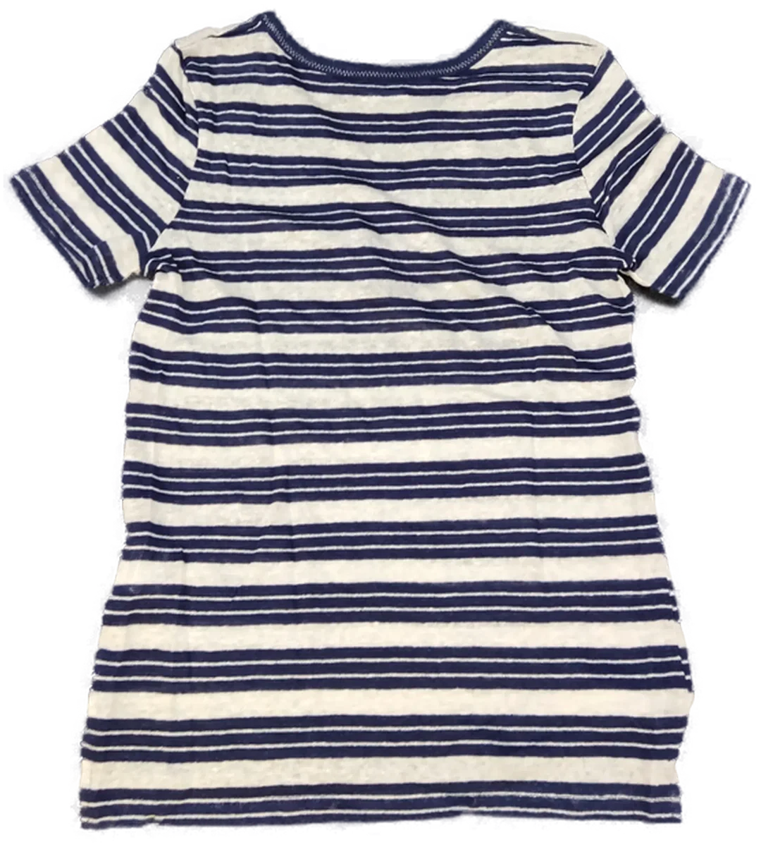 United Colors of Benetton Kindershirt blau/weiß Gr. XS/ECH – Bild 2