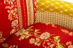 Kare Design - Ohrensessel Patchwork Red - Bild 4