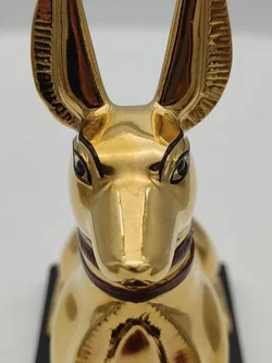Anubis 'The jackal god' Porzellan & Zertifikat von Franklin Mint | Limitierte Rarität - Bild 7