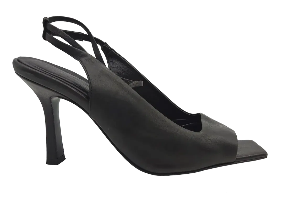 COS Damen Schnürsandalen, schwarz - Gr. 40 - Bild 4