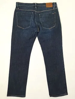 Herren Jeans Hilfiger Denim Unifarben W36 L30 | Zeitloser Klassiker - Bild 2