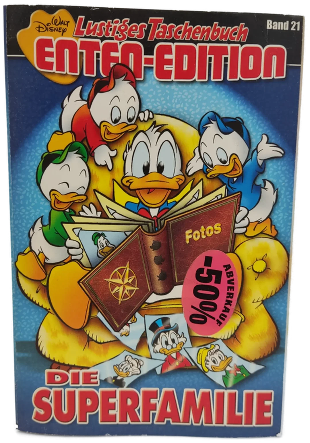 Disney's Lustiges Taschenbuch Enten-Edition "Die Super-Familie" Nr.21 – Bild 1