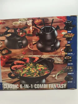 Multifunktionsgerät neuwertig,  Fondue, Wok, Grill, 6 in 1 - Bild 7