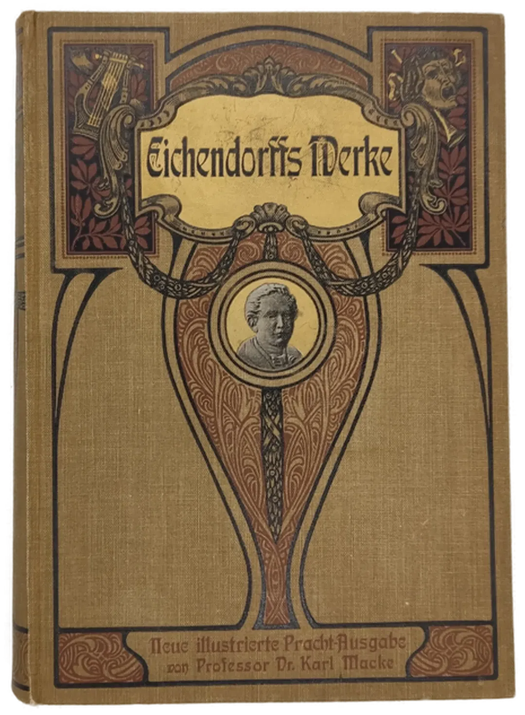 Eichendorffs Werke -Neue illustrierte Pracht-Ausgabe von Professor Dr. Karl Macke, Vintage - Bild 1