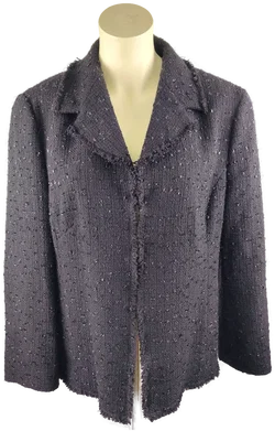 Damenblazer Größe 42 in schwarz | Festlich-Elegant