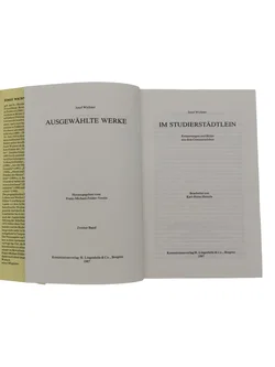 Josef Wichner - Im Studierstädtlein. Erinnerungen und Bilder aus dem Gymnasialleben. Ausgewählte Werke. Band 2 - Bild 3