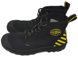 Palladium Schnürstiefeletten Pampa Smiley Change schwarz/gelb - Bild 4