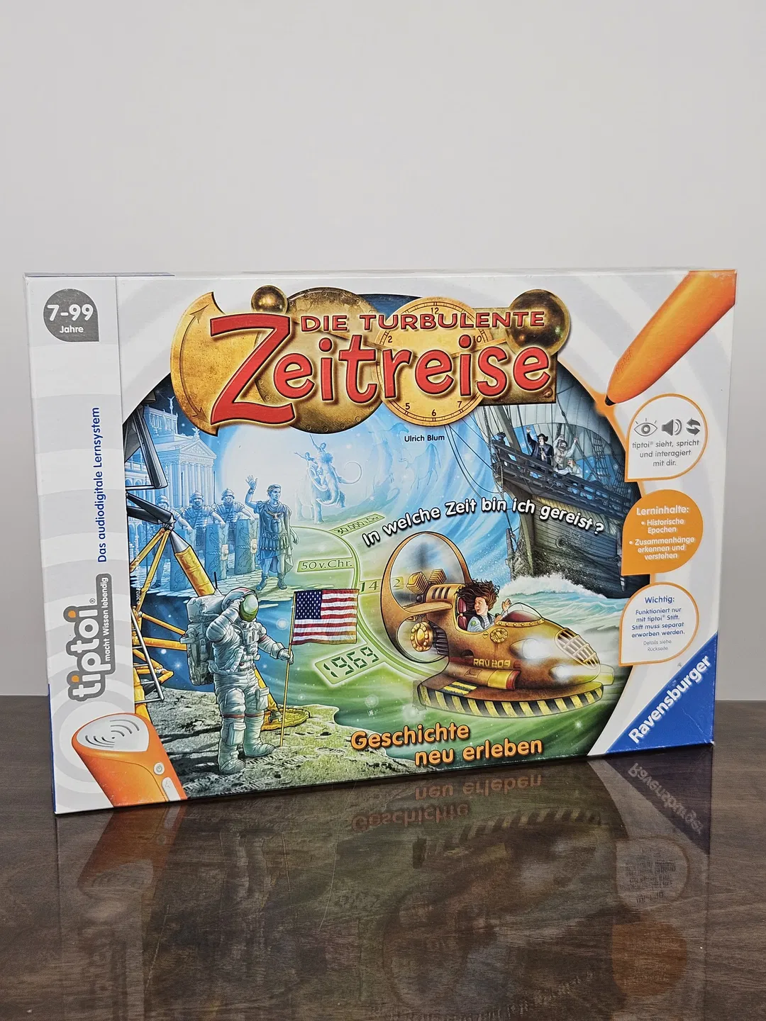 tiptoi® Die turbulente Zeitreise - Lernspiel - Ravensburger  - Bild 4