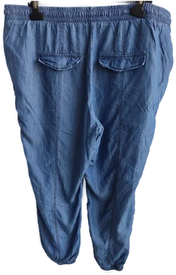 Damenhose, blau - Gr. 48 - Bild 2