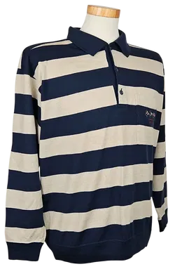 PAUL & SHARK Yachting Herren Pullover, marine/grau - Gr. XL  - Bild 2