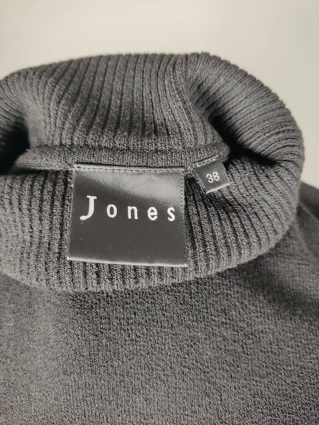 Jones Damen Rollkragenpullover  schwarz - M / 38 – Bild 3