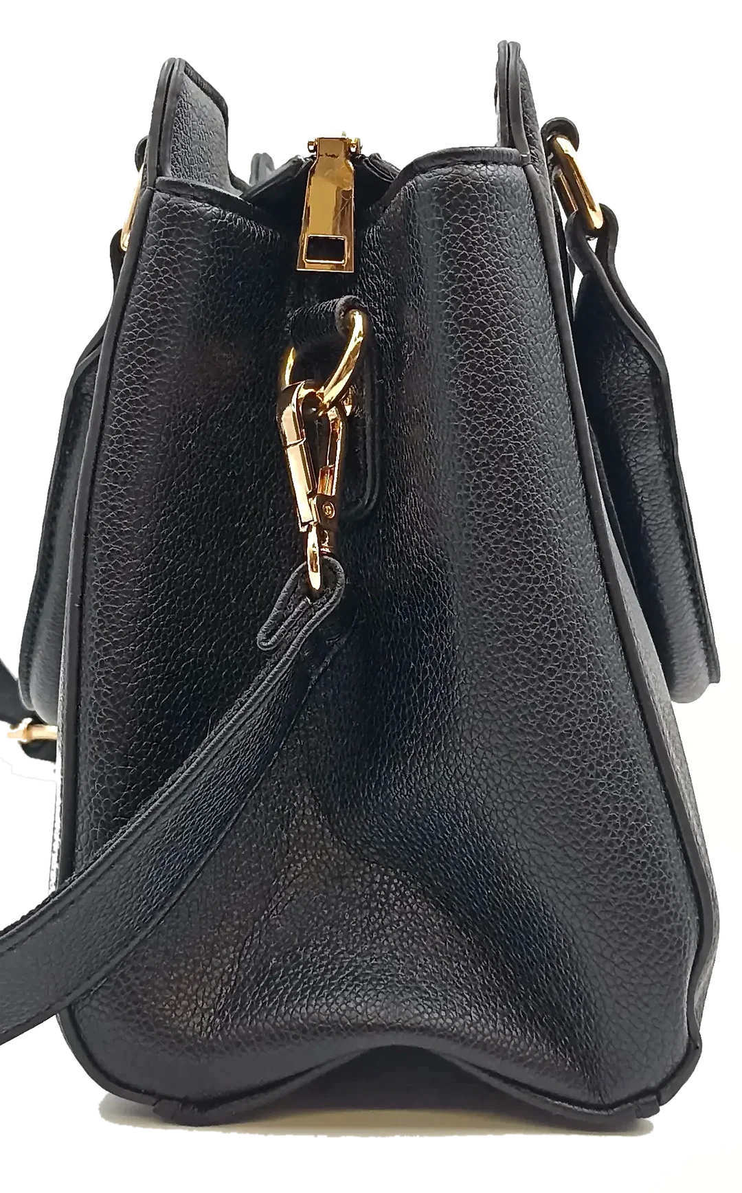 Igolumon Damen Henkeltasche schwarz – Bild 5