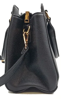 Igolumon Damen Henkeltasche schwarz - Bild 5