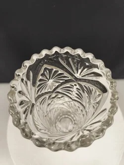 Vase Kristallglas, 16cm - Bild 2