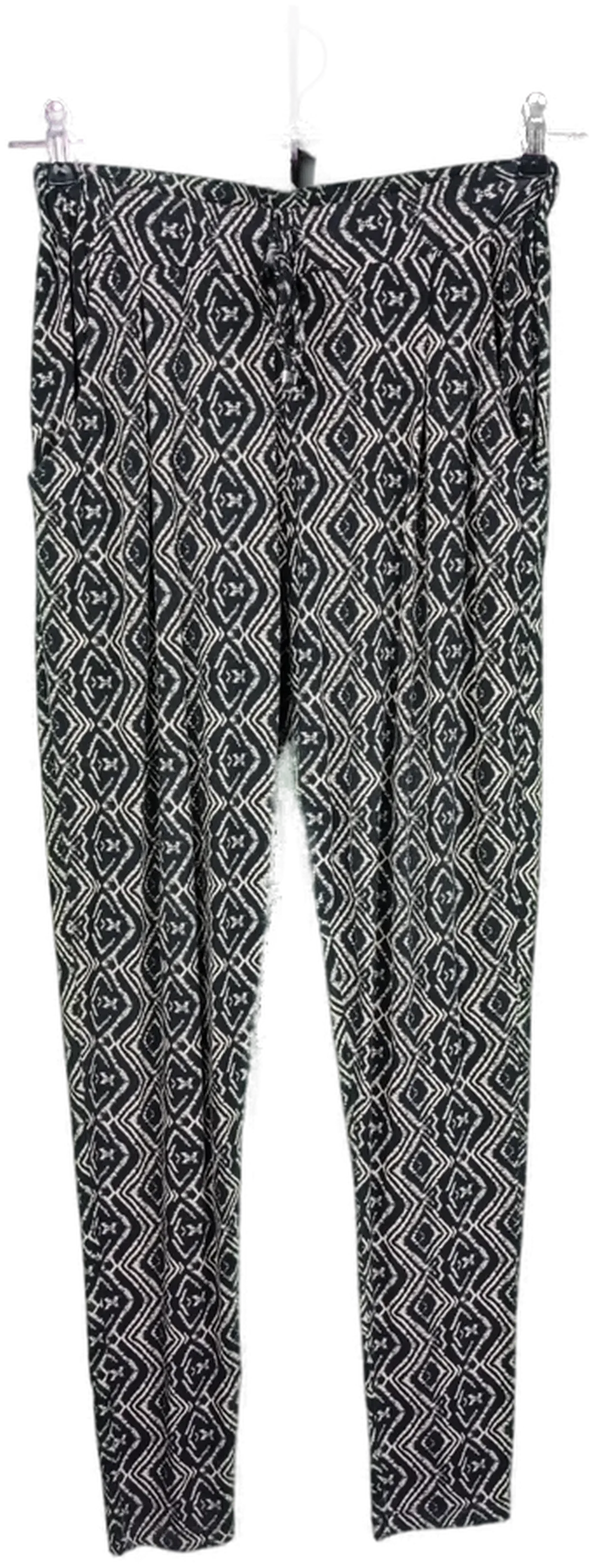 Orsay Damen Schlupfhose schwarz/weiß - S/36 - Bild 4