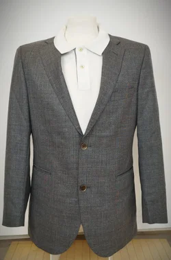 Sakko Eduard Dressler Grau, (ohne Shirt) Gr.48 | Business-Klassiker