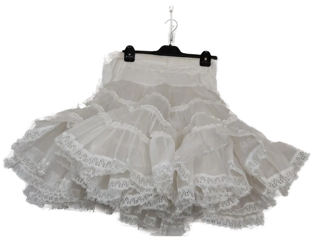 Malco Modes Damen Petticoat Unterrock weiß Gr. US L - Bild 4