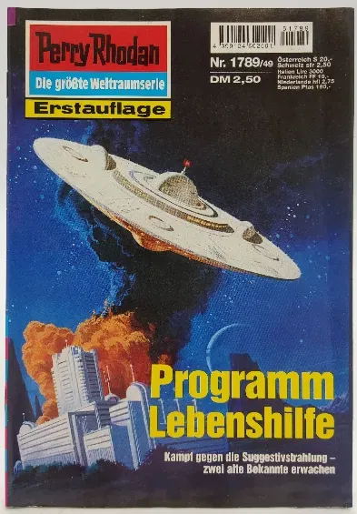 Romanheft Perry Rhodan Programm Lebenshilfe Erstauflage Nr.1789 - Bild 1